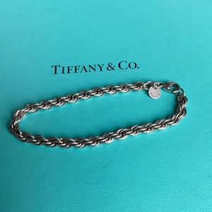 Tiffany & Co. Sterling Silver Rope Bracelet